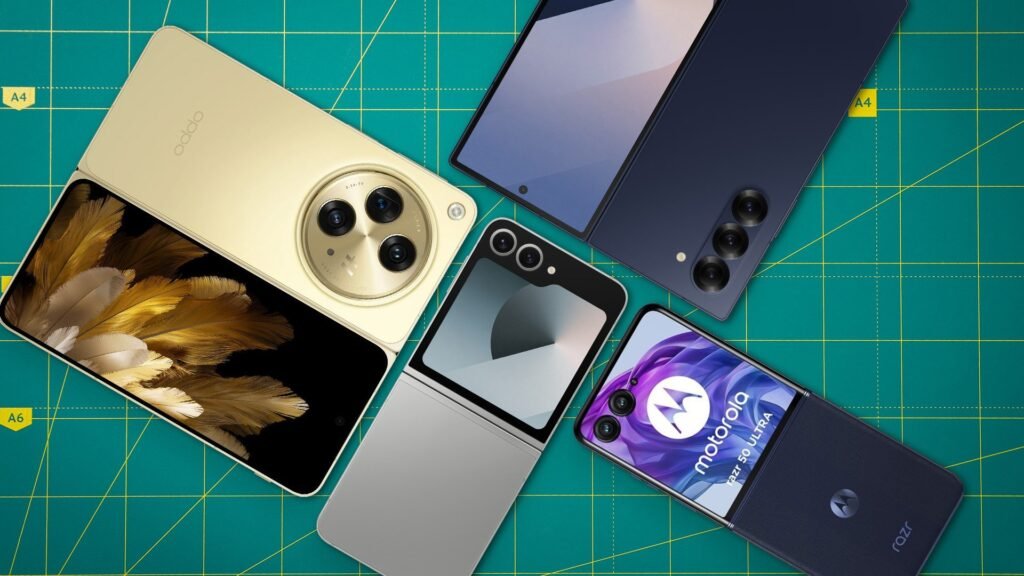 celulares-dobráveis, motorola-razr, huawei-mate-x, samsung-galaxy-z, mercado-smartphones,