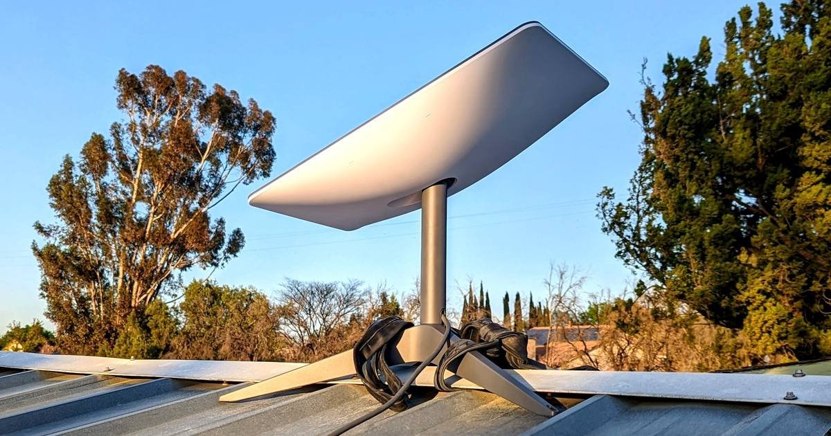 Starlink 2025 Moçambique antena internet por satélite