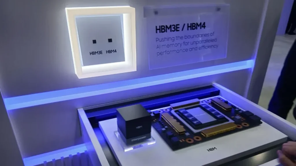 Novo padrão de performance: Samsung expõe tecnologia HBM4 pela primeira vez