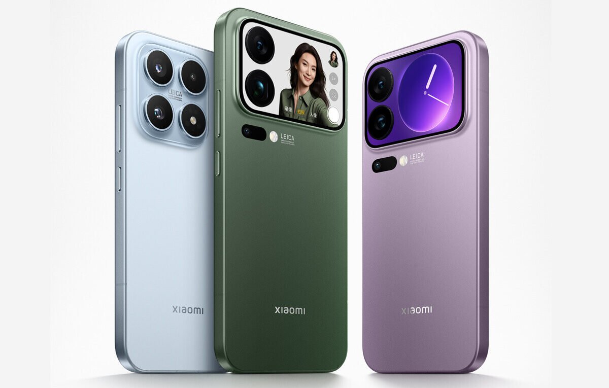 Evolução das séries de smartphones Xiaomi de 2024 a 2027, mostrando possível salto da série 19 para 20