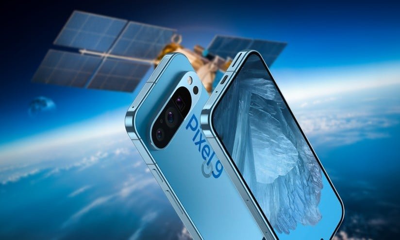 Google Orange mensagens por satélite Pixel 9