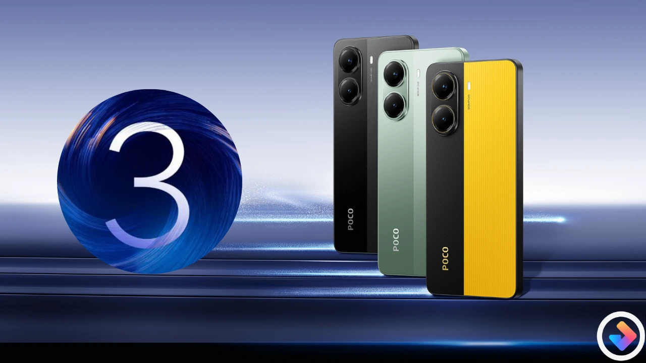 HyperOS 3 com Android 16 no POCO X7