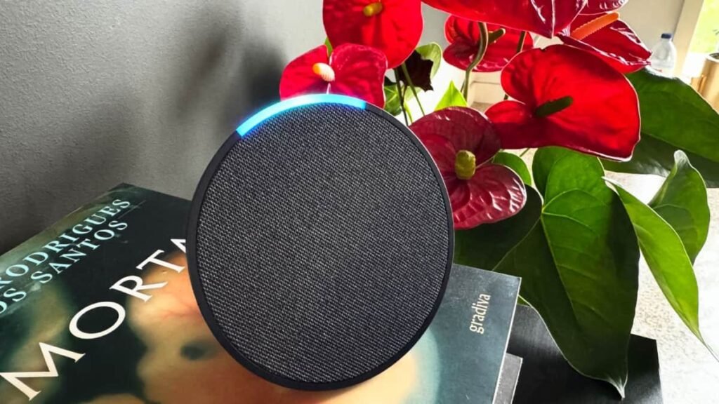 Xiaomi Portugal Echo Pop coluna compacta controle casa