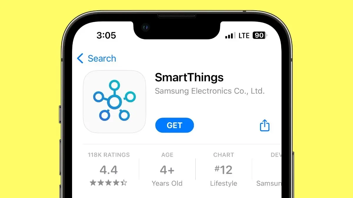 Siri controlando luzes inteligentes Samsung SmartThings pelo iPhone