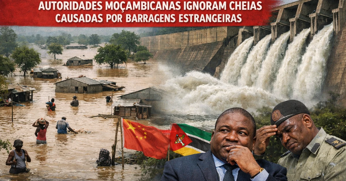 autoridades moçambicanas não respondem a cheias